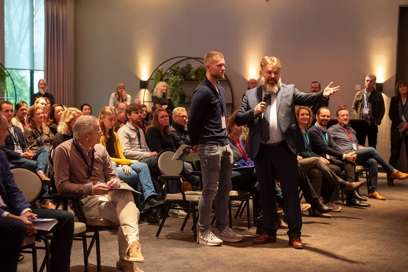 Eventfotograaf tijdens Nationale Tender Day bij Van der Valk Hotel Utrecht